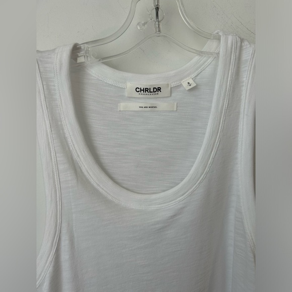 CHRLDR white tank top - Picture 2 of 3